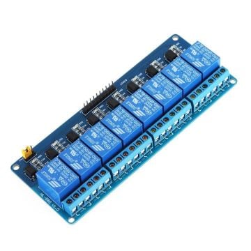 8'li 5V Röle Kartı - 8 Way 5V Relay Module