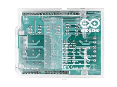 Ro Le Arduino Orjinal Arduino 4'lü Röle Shield Satın Al | Robotzade.com