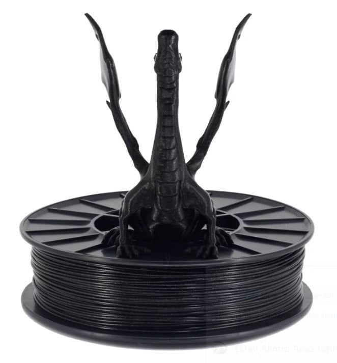 Porima PLA Star Simli Filament - Siyah (Gümüş Simli)