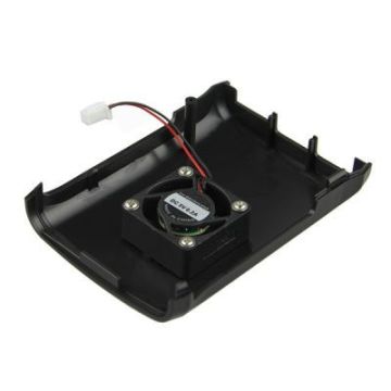 Raspberry Pi B+/2/3 Siyah Fan Uyumlu Kutu