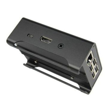 Alüminyum Raspberry Pi B+/2/3 Kutusu Gri