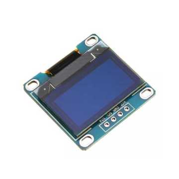0.96 inch I2C OLED Ekran 128x64 Mavi