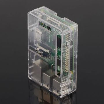 Raspberry Pi 3/2/B+ Şeffaf Muhafaza Kutusu - Pi 3/2/B+ Kutusu