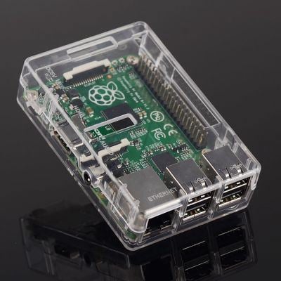 Raspberry Pi 3/2/B+ Şeffaf Muhafaza Kutusu - Pi 3/2/B+ Kutusu