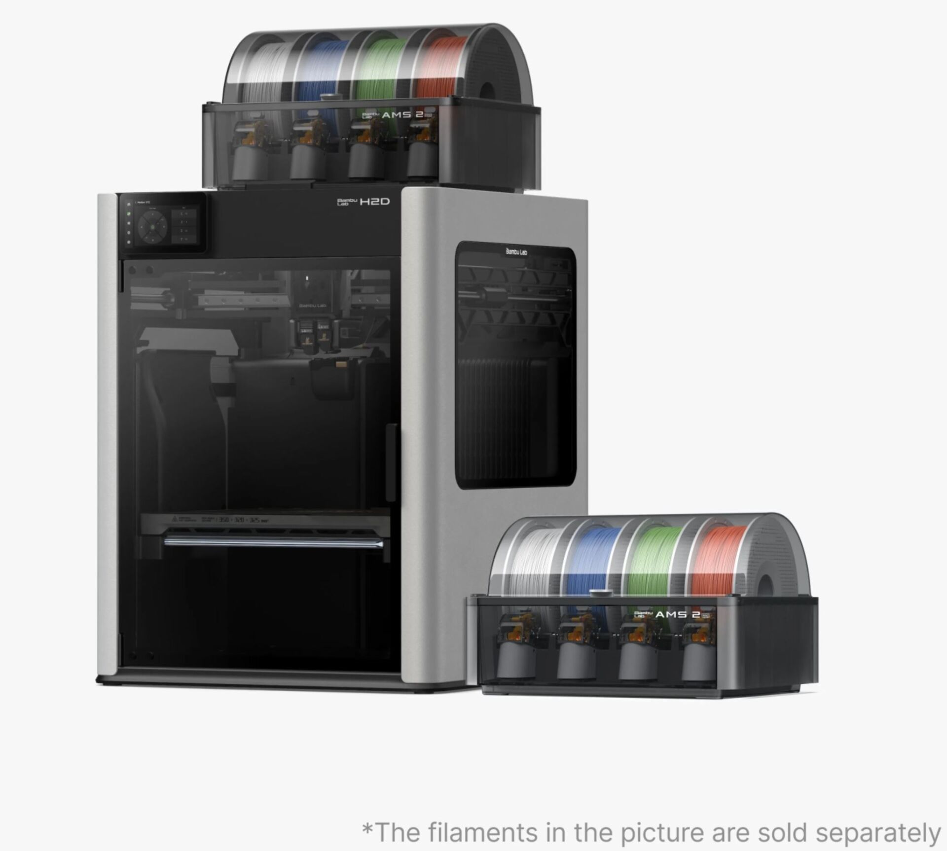 Bambu Lab H2D Combo Dual AMS 2 Pro Bundle 3D Yazıcı