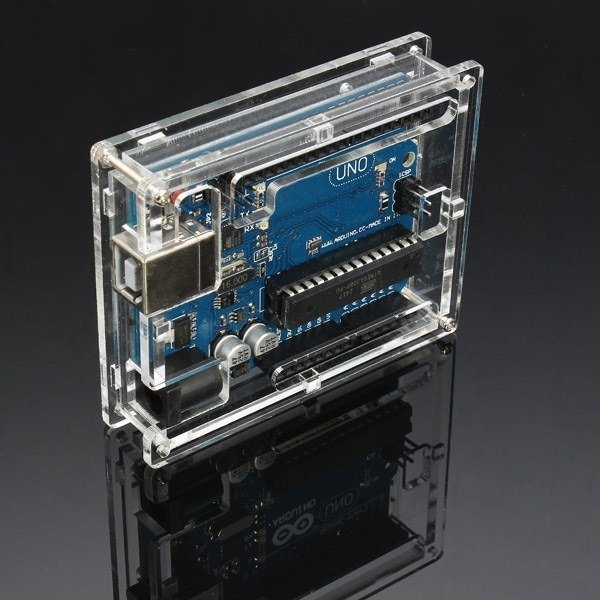 Arduino UNO R3 Kutusu - Şeffaf Pleksi