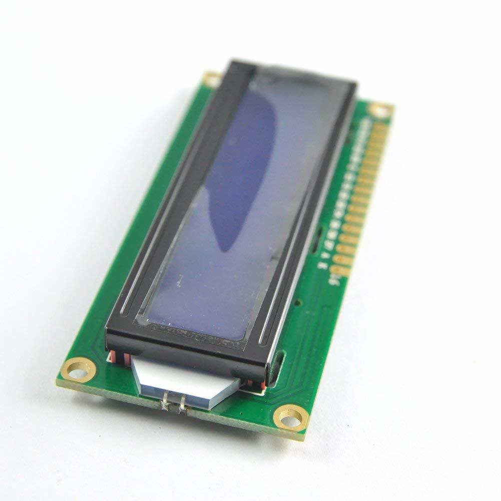 2x16 LCD Ekran - Mavi Üzerine Beyaz