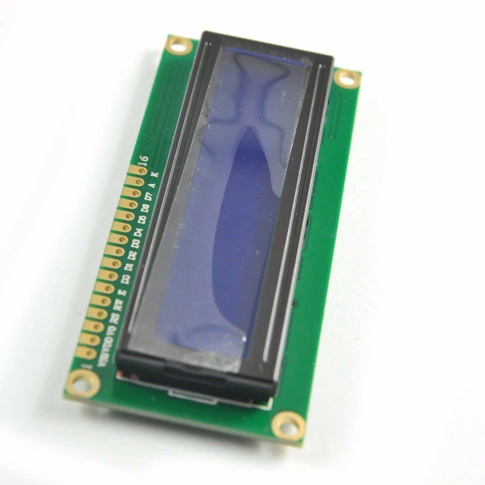 2x16 LCD Ekran - Mavi Üzerine Beyaz
