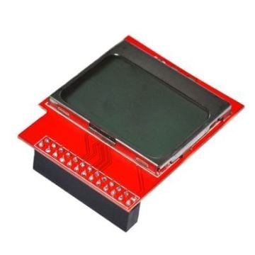 Raspberry Pi 3/2/B+/B PCD8544 LCD Shield-CPU/RAM Görüntüleyici