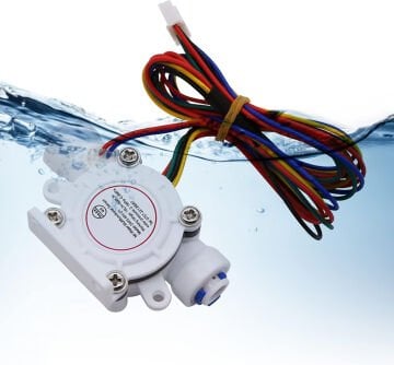 DWS-MH-02 Su Akış Sensörü Debimetre 3/8” – 0,3–13 L/dk