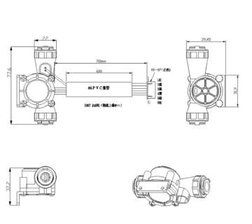 DWS-MH-02 Su Akış Sensörü Debimetre 3/8” – 0,3–13 L/dk