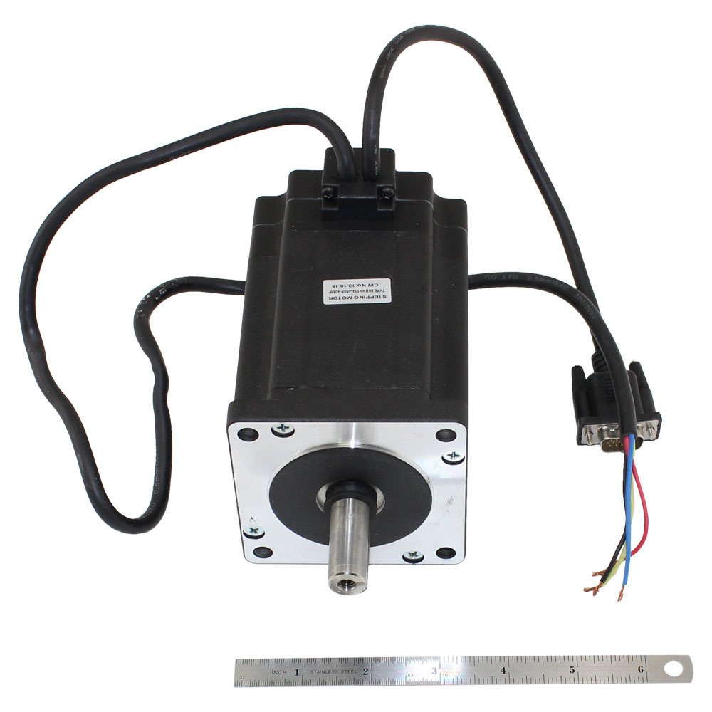 Enkoderli Step Motor 8A 6.2Nm | 86BHH114-450p-40Mp