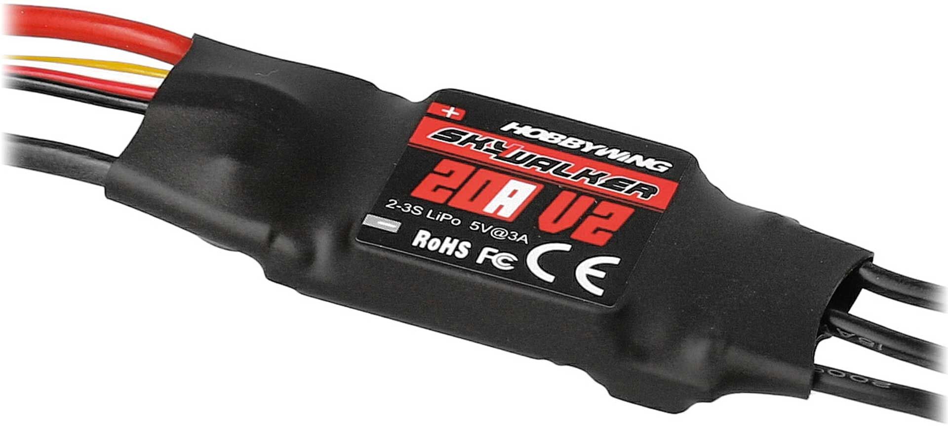 Hobbywing Skywalker 20A ESC V2 - Fırçasız Motor Sürücü
