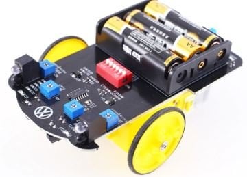 Çizgi İzleyen Robot ve Engelden Kaçan Robot Demonte Kit