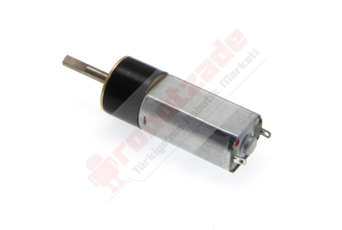 Black Spark 6V 1000Rpm Dc Motor - Mini Sumo Robot Motoru