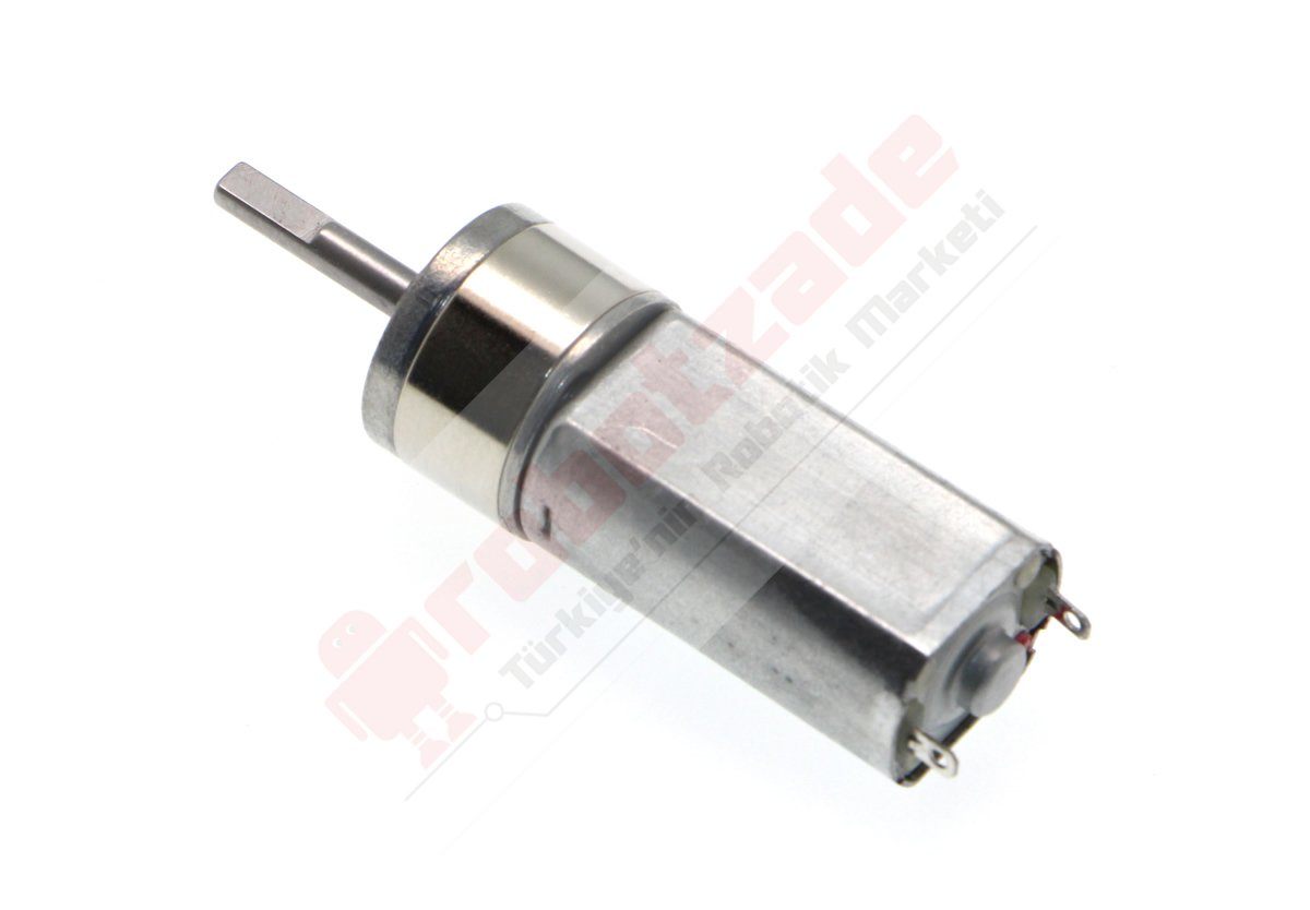 Silver Spark 12V 3000Rpm Dc Motor - Çizgi İzleyen Robot Motoru