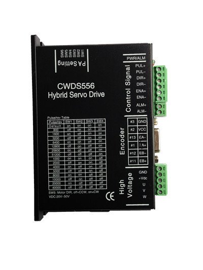 CWDS556 Enkoderli Step Motor Sürücüsü 6A 20V-50V