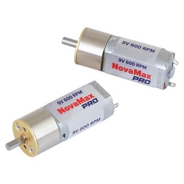 NovaMax Pro 9V 600Rpm Dc Motor - Mini Sumo Motoru