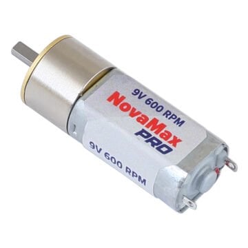 NovaMax Pro 9V 600Rpm Dc Motor - Mini Sumo Motoru