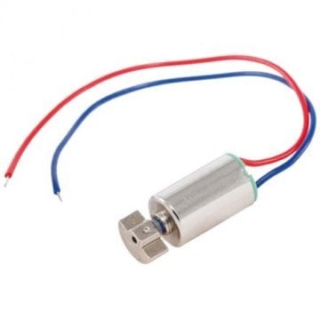 4.5mm x 8mm Mini Kablolu Titreşim Motoru