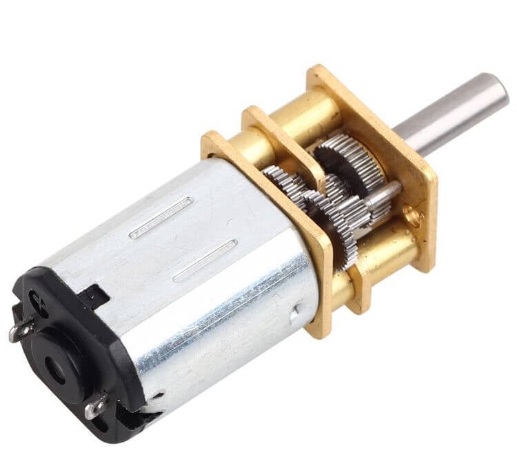 6V 500 Rpm 12mm Redüktörlü Mikro DC Motor