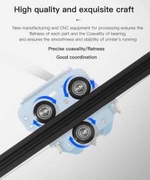 3D Yazıcı Rulmanlı Tekerlek