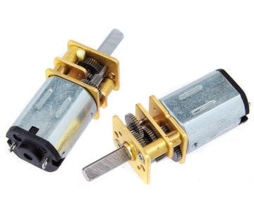 6V 1500Rpm Redüktörlü Mikro DC Motor