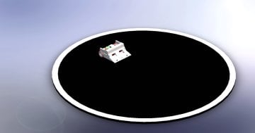 Mini Sumo Robot Pisti - Robot Dohyosu