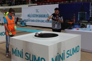 Mini Sumo Robot Pisti - Robot Dohyosu