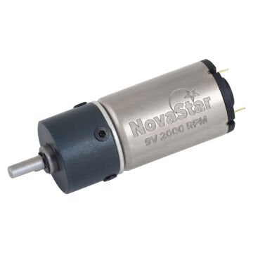NovaStar 9V 2000 RPM Coreless Planet Redüktörlü DC Motor