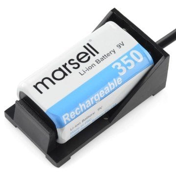 9 V Pil Yuvası (Barrel Jack Çıkışlı)