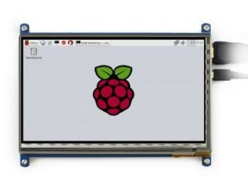 7'' HDMI Kapasitif Dokunmatik LCD Ekran - 800x480 (B)