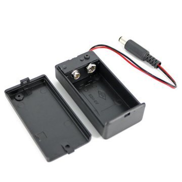 9 V Pil Yuvası (Kutulu ve Switchli)