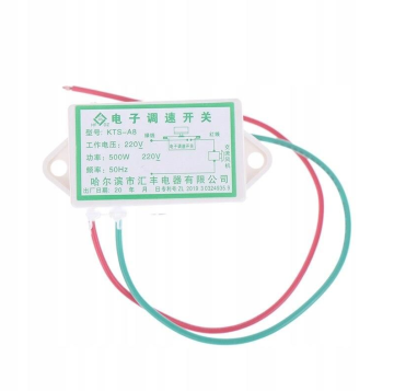 KTS-A8 AC 220V 500W 50Hz Motor Hız Kontrol Modülü