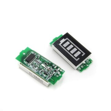 1S 3.7V Lipo Pil Kapasite Seviye Göstergesi