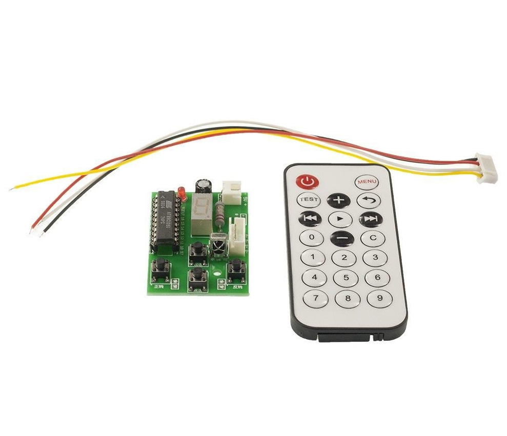 Step Motor Sürücü - Yön ve Hız Kontrollü Kumandalı