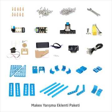 İlkokul ve Ortaokul mBot Robotik Laboratuarı Seti 12+1 Kişilik Maker Laboratuarı