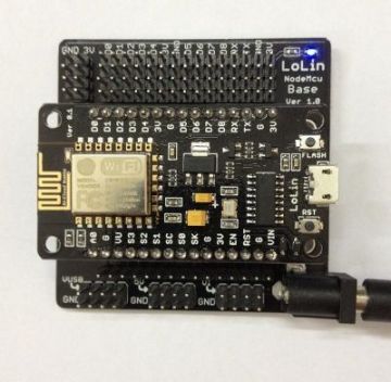 NodeMCU LoLin ESP8266 Base Shield