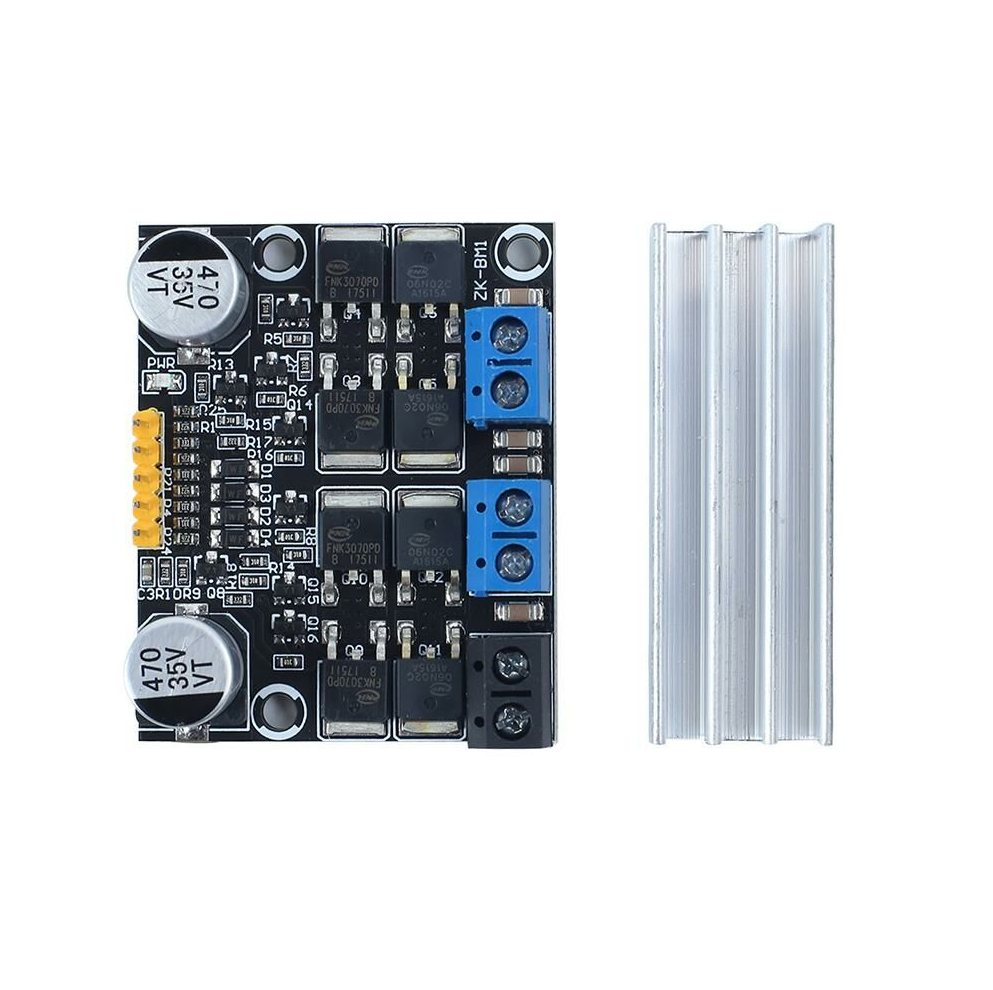 ZK-BM1 10A 3-18V DC PWM Çift Motor Sürücü