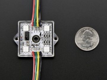 36mm 4′lü Kare RGB LED (20 parça)