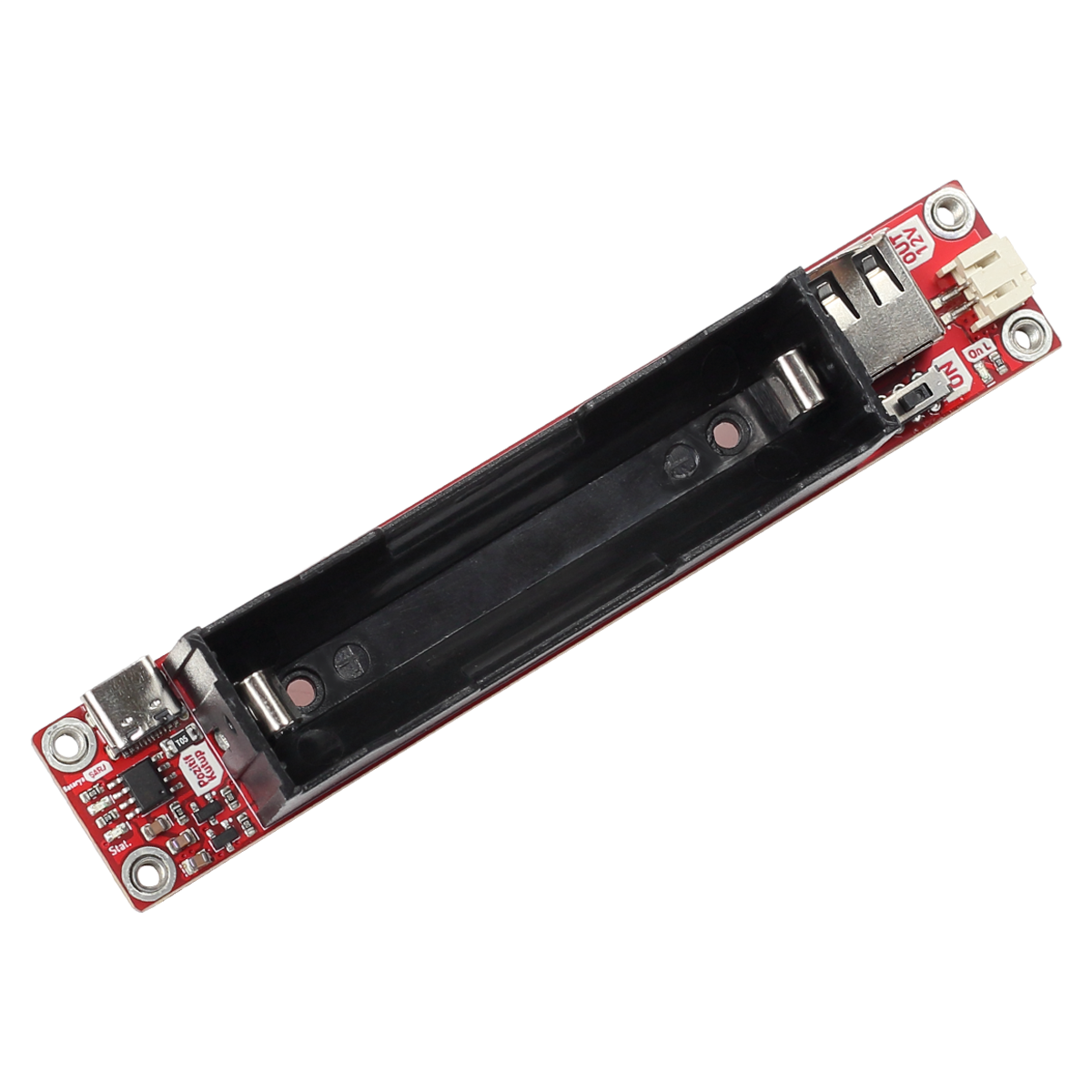 18650 Tekli Güç Kartı Voltaj Yükseltici Şarj Modülü 12V 2A