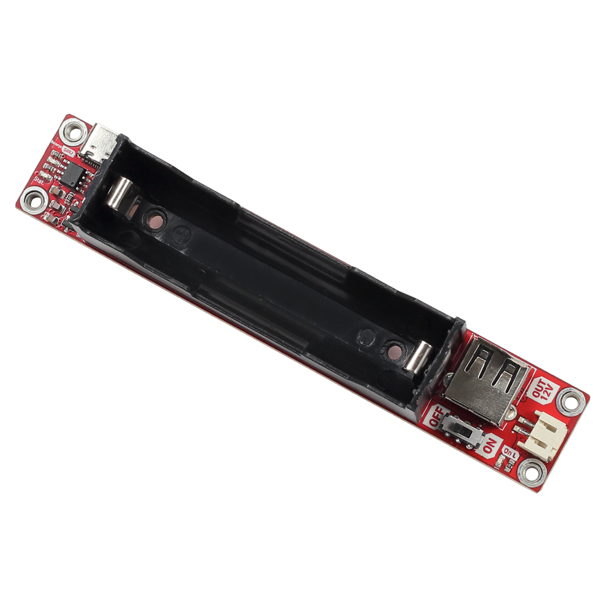 18650 Tekli Güç Kartı Voltaj Yükseltici Şarj Modülü 12V 2A
