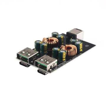Qualcomm QC4 + QC4 Q3.0 Type C 6-32V Hızlı Şarj Devresi - 2 Kanal