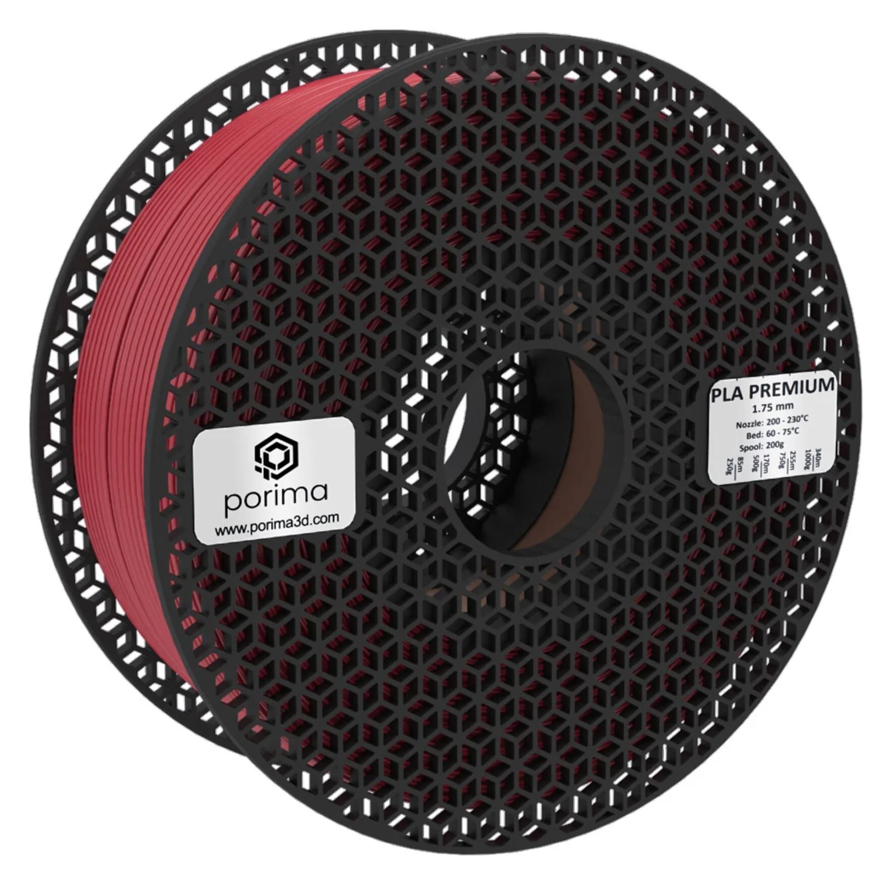 Porima Filament PLA Premium Yakut Kırmızı