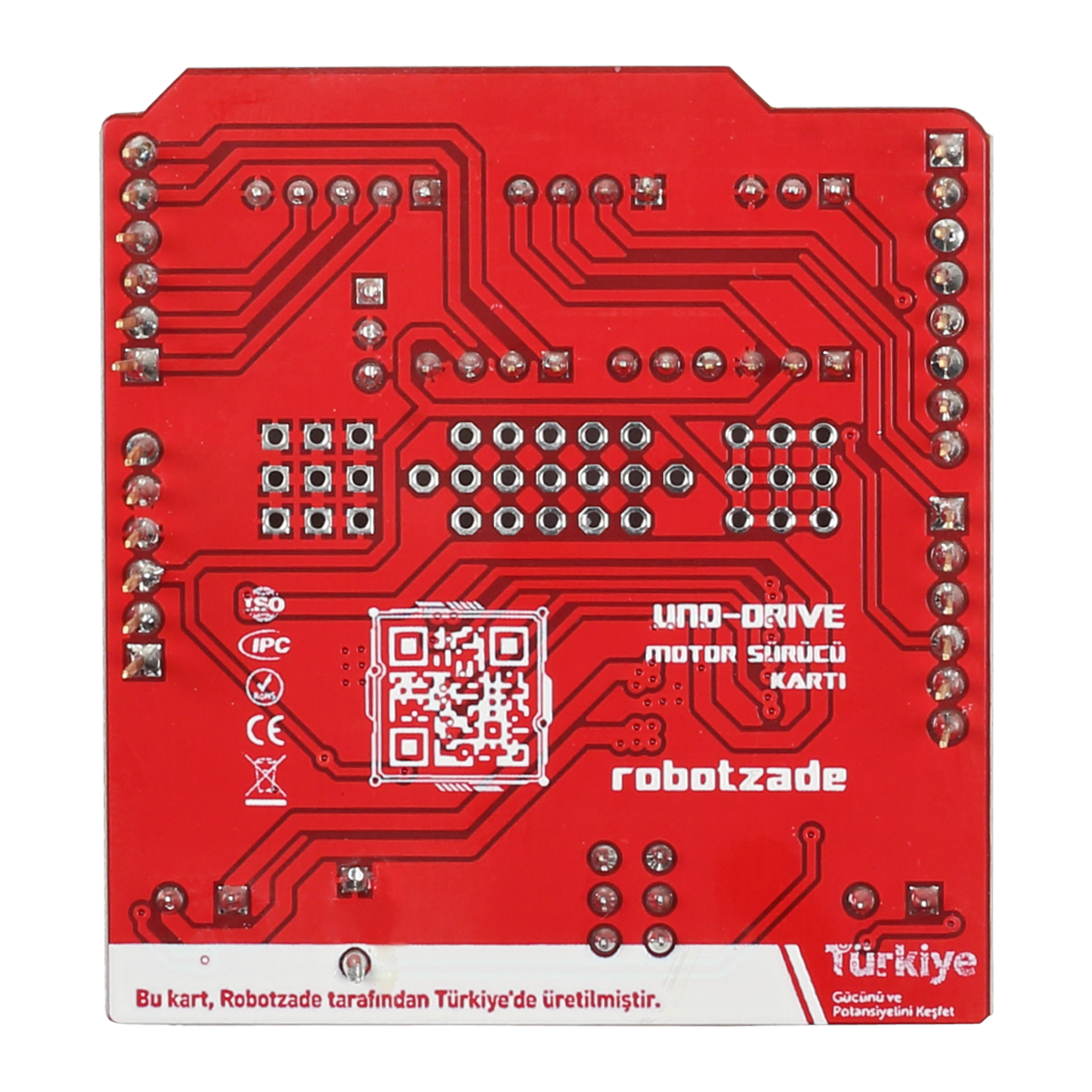 UnoDrive Motor Sürücü Kartı 5–12V 3A