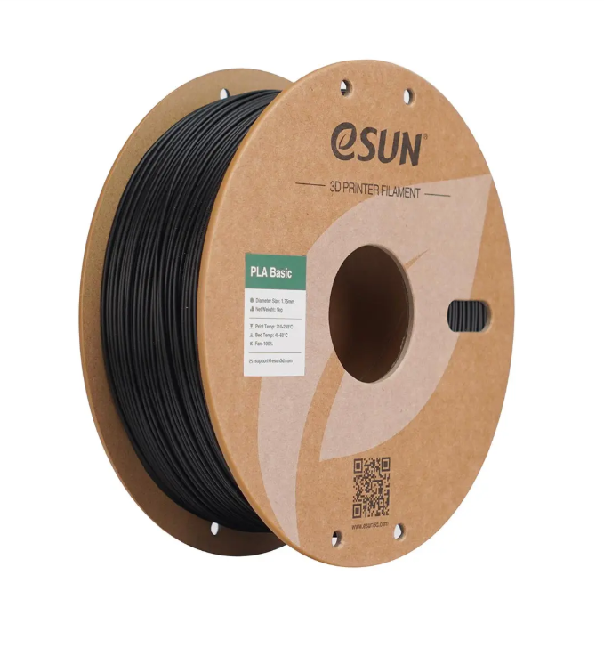 eSUN PLA Basic Filament Siyah 1.75mm 1Kg
