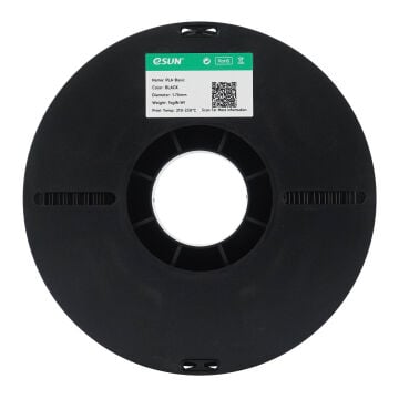 eSUN PLA Basic Filament Siyah 1.75mm 1Kg