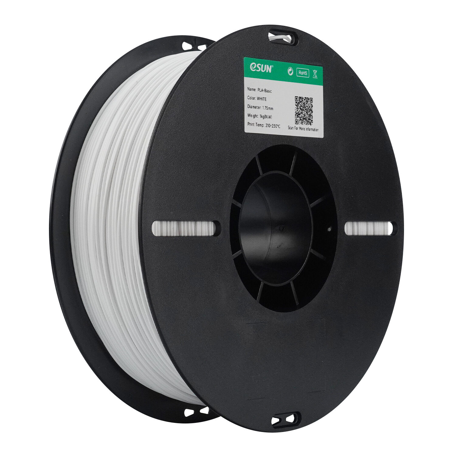 eSUN PLA Basic Filament Beyaz 1.75mm 1Kg