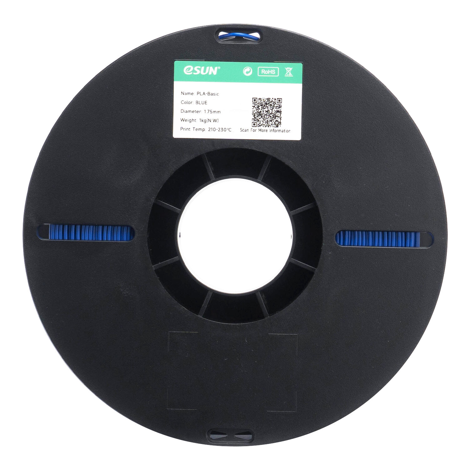 eSUN PLA Basic Filament Mavi 1.75mm 1Kg