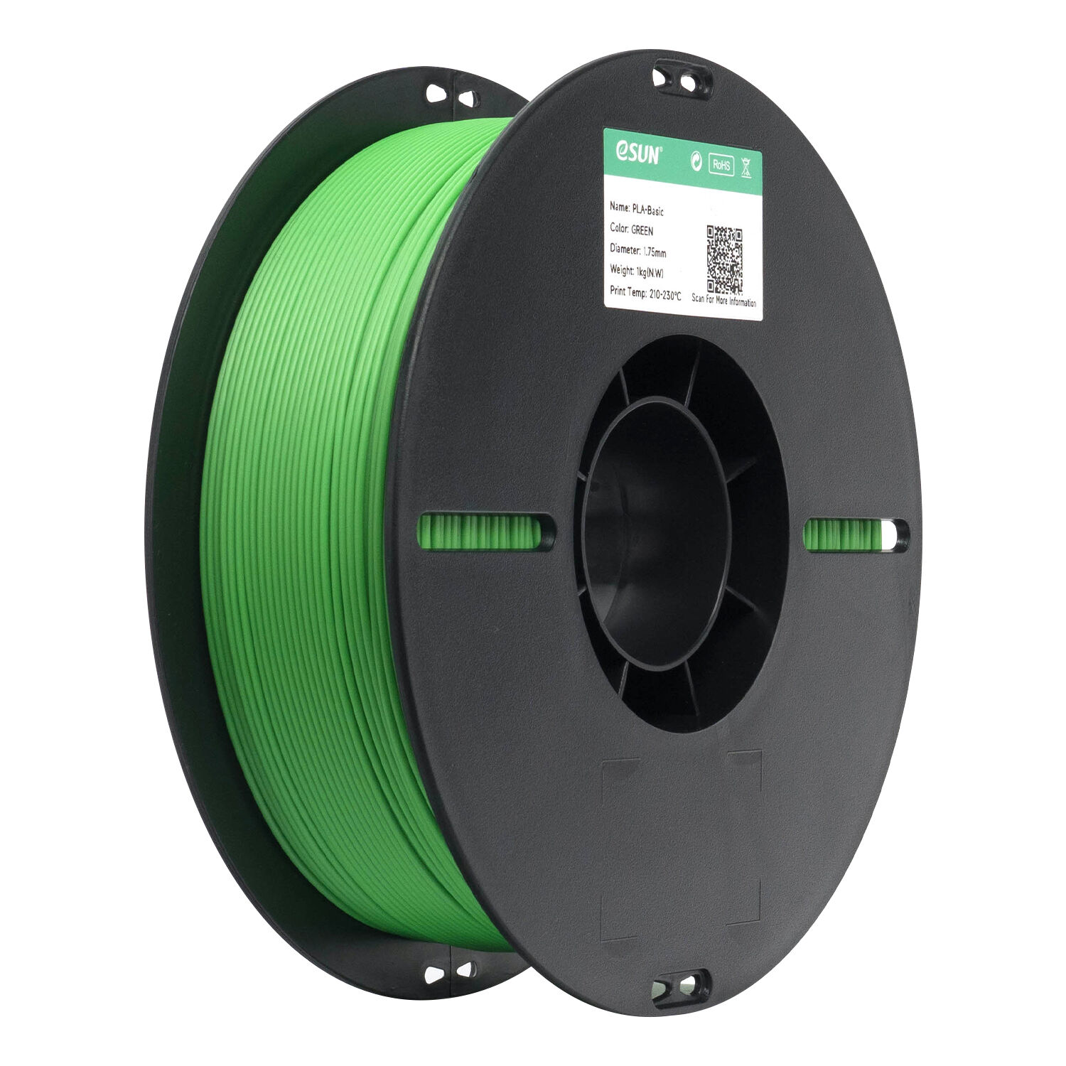 eSUN PLA Basic Filament Yeşil 1.75mm 1Kg